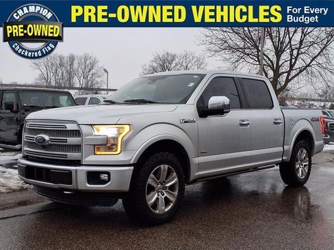 Used 2016 Ford F150 Platinum w/ Equipment Group 701A Luxury image 1
