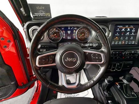 Used 2021 Jeep Wrangler Unlimited Sahara w/ Uconnect 4C Nav & Sound Group AWD/4WD image 11
