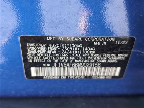 Used 2022 Subaru WRX Premium image 25