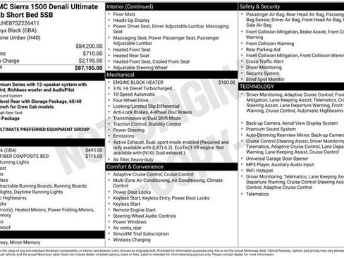 Used 2025 GMC Sierra 1500 Denali Ultimate AWD/4WD image 1