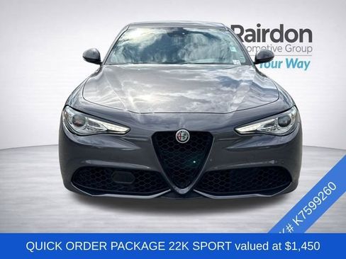 Used 2019 Alfa Romeo Giulia w/ Quick Order Package 22K Sport RWD image 2