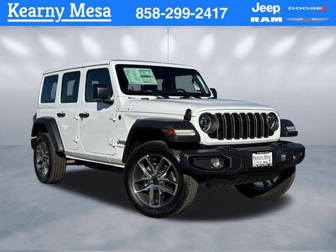 New 2025 Jeep Wrangler Unlimited Sport S 4xe w/ Convenience Group AWD/4WD image 1