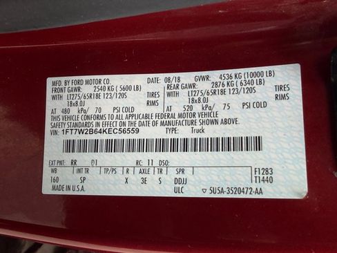 Used 2019 Ford F250 King Ranch w/ Snow Plow Prep Package image 41