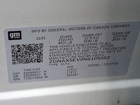 Used 2022 Chevrolet Equinox LS AWD/4WD image 27