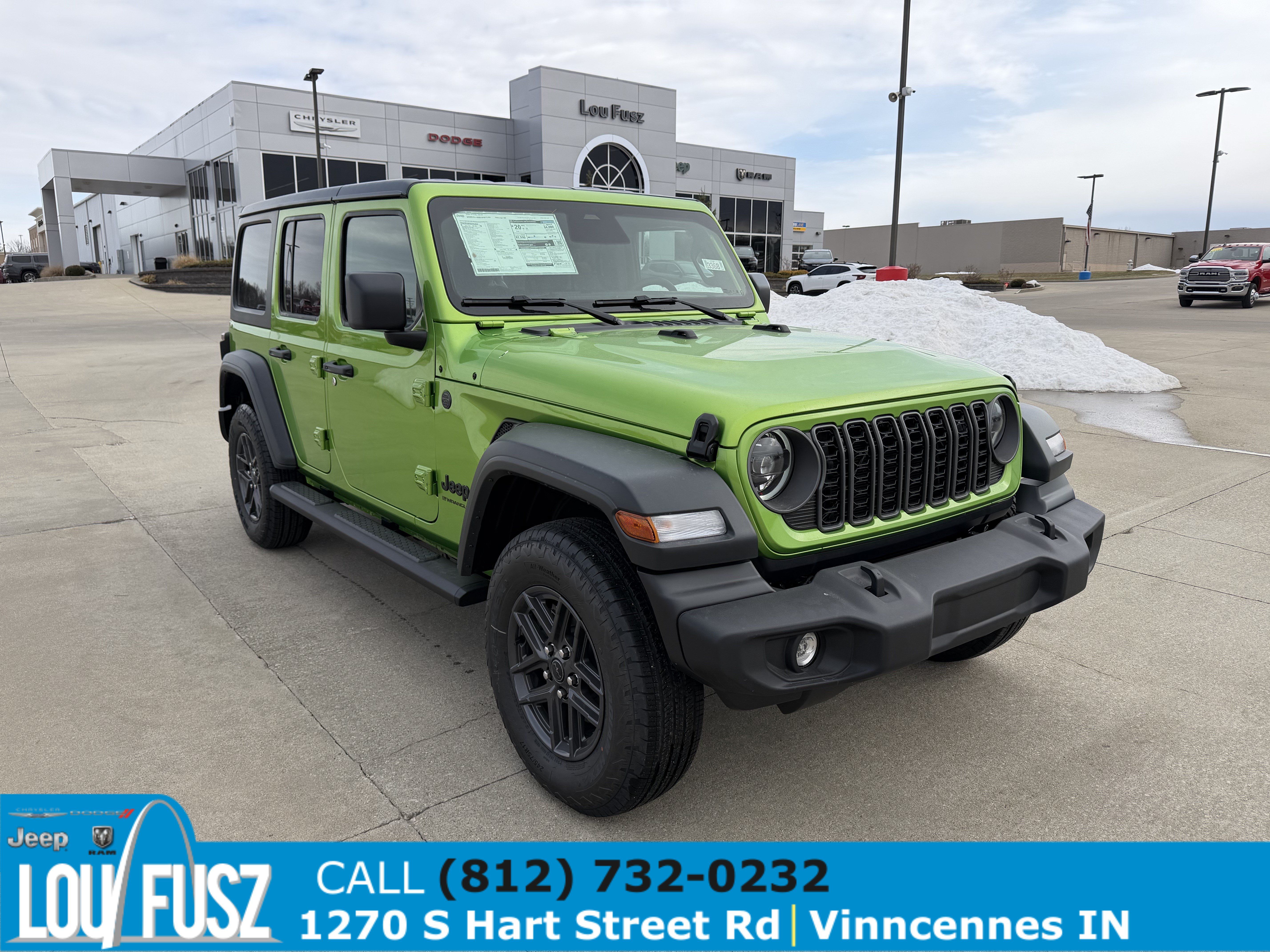 New 2026 Jeep Wrangler Unlimited Sport AWD/4WD image 1