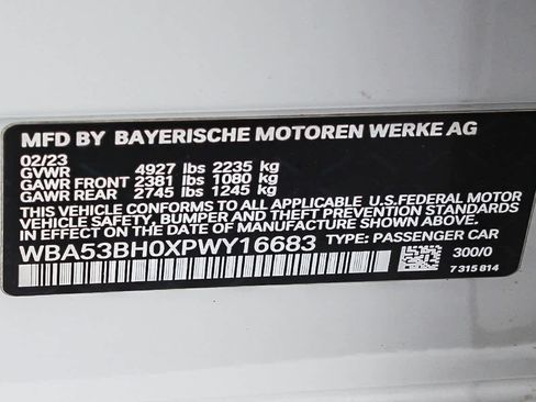 Used 2023 BMW 530i w/ M Sport Package RWD image 30