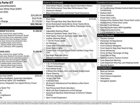 Used 2023 Kia Forte GT w/ GT2 Package FWD image 17