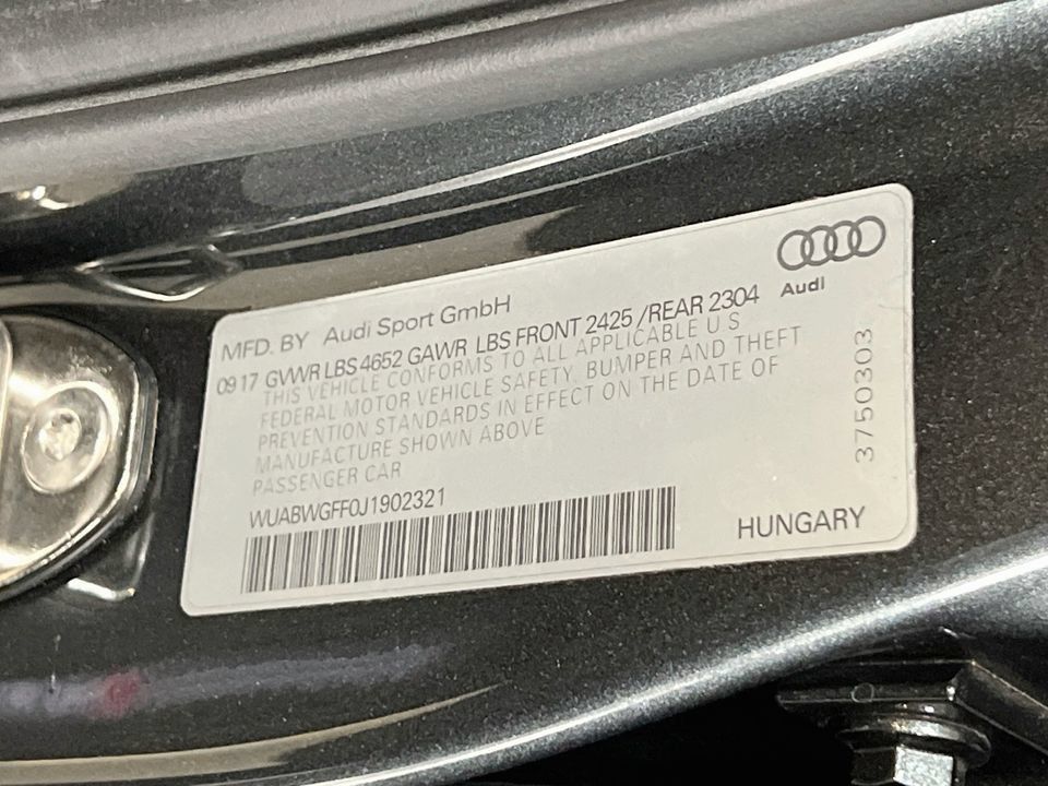 Used 2018 Audi RS 3 AWD/4WD image 35