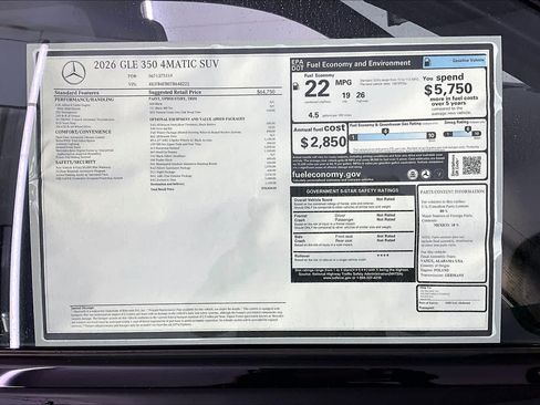 New 2026 Mercedes-Benz GLE 350 4MATIC image 18
