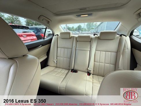 Used 2016 Lexus ES 350 w/ Luxury Package w/Wood Trim FWD image 24