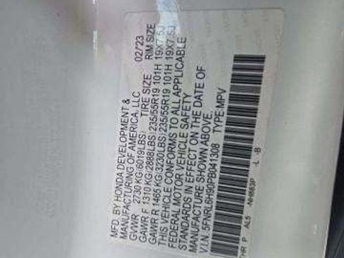 Used 2023 Honda Odyssey Elite image 25