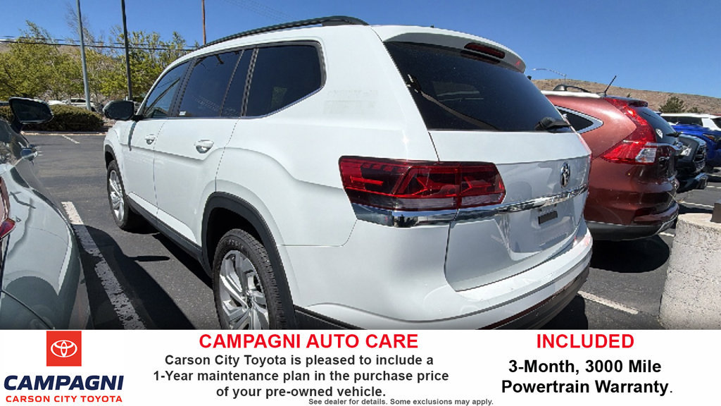 Used 2021 Volkswagen Atlas SE AWD/4WD image 3