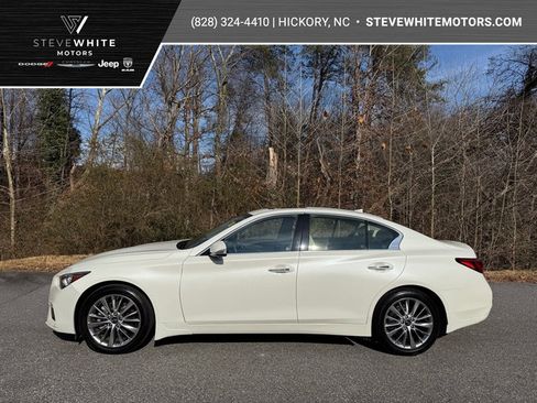 Used 2022 INFINITI Q50 Luxe w/ Cargo Package image 1