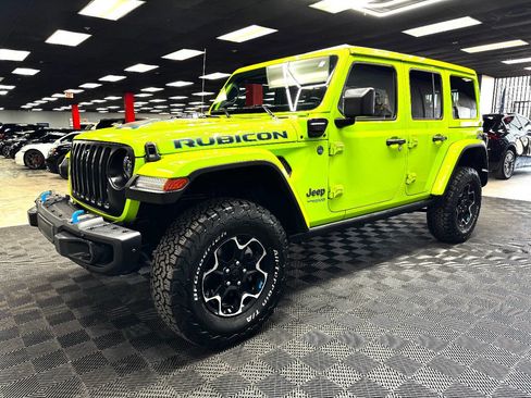 Used 2021 Jeep Wrangler Unlimited Rubicon 4xe w/ Steel Bumper Group image 7