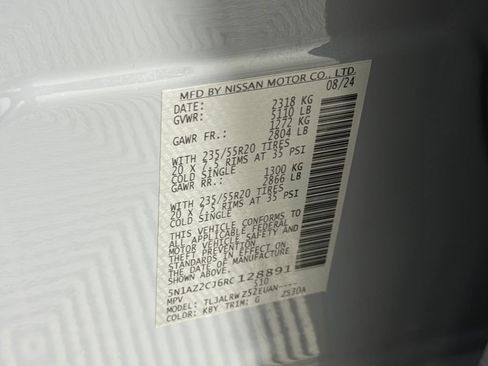 Used 2024 Nissan Murano SL FWD image 34