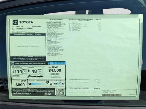 New 2026 Toyota Prius Plug-In Hybrid image 17