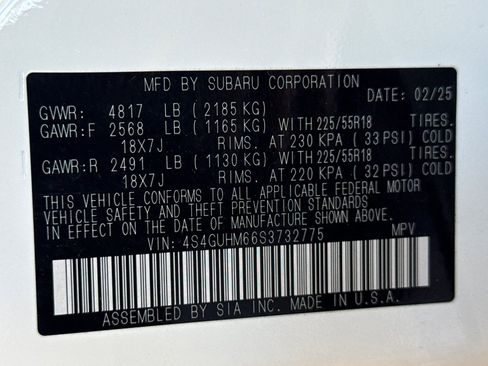 Certified 2025 Subaru Crosstrek 2.5i Limited w/ Crosstrek Mirror Package image 27