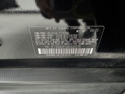 Used 2022 Subaru WRX GT image 29