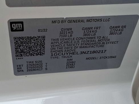 Used 2022 Chevrolet Silverado 1500 High Country AWD/4WD image 26