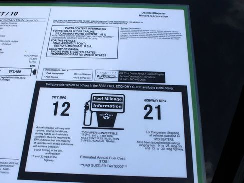 Used 2000 Dodge Viper RT/10 image 36