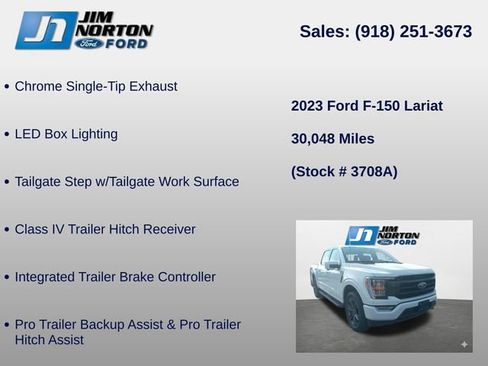 Used 2023 Ford F150 Lariat AWD/4WD image 17