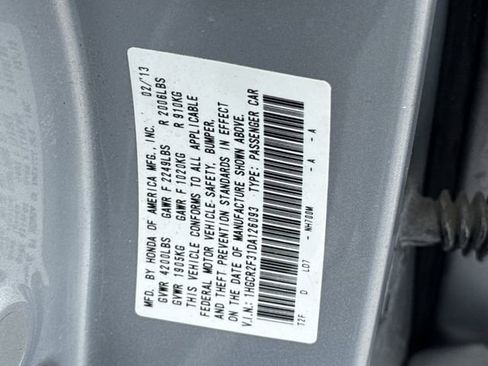 Used 2013 Honda Accord LX image 40