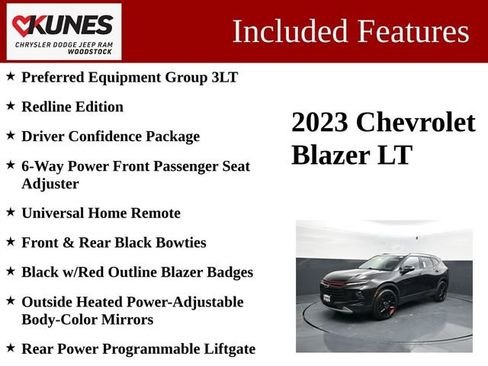 Used 2023 Chevrolet Blazer LT image 3