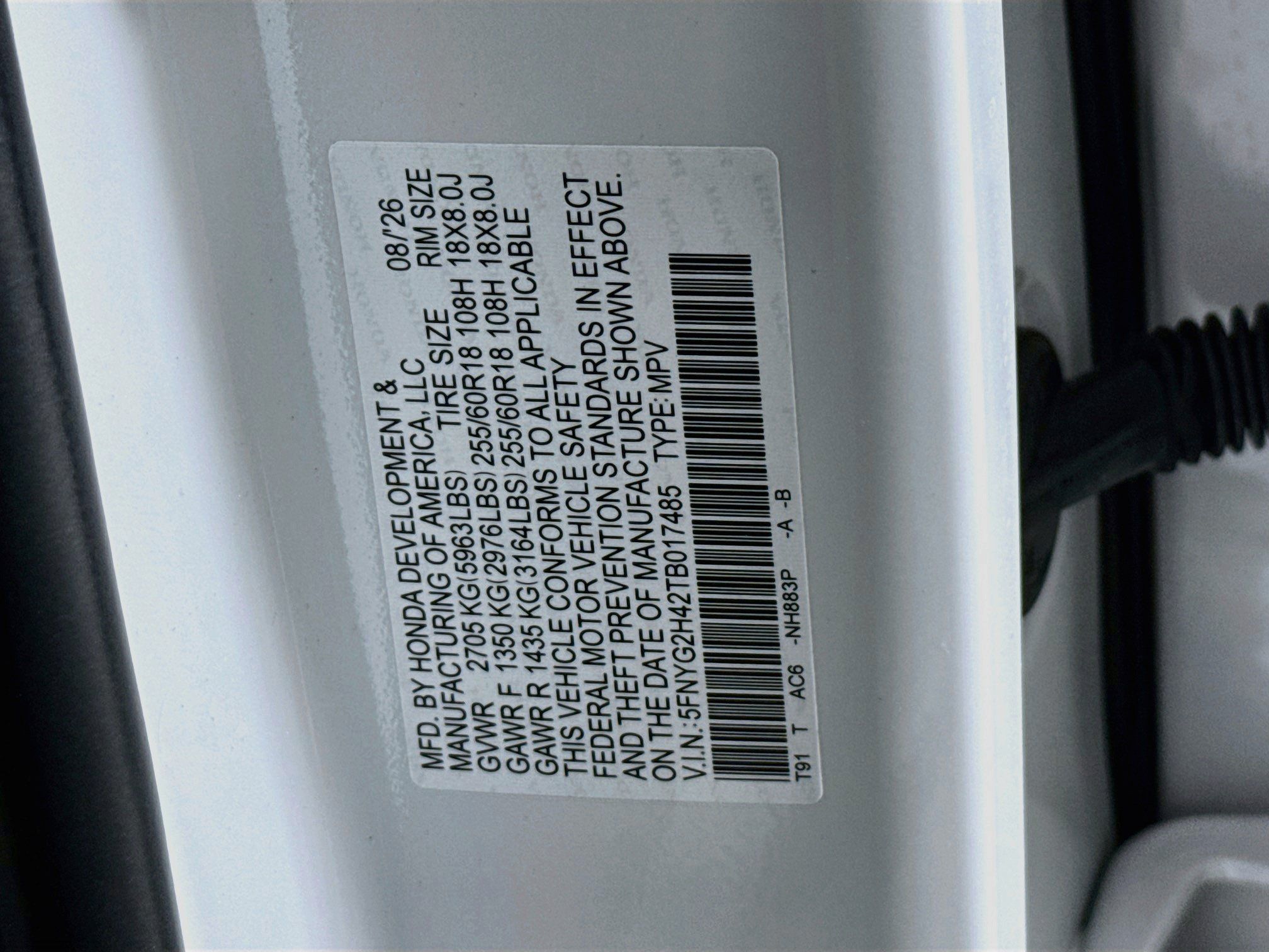 New 2026 Honda Pilot EX-L image 40