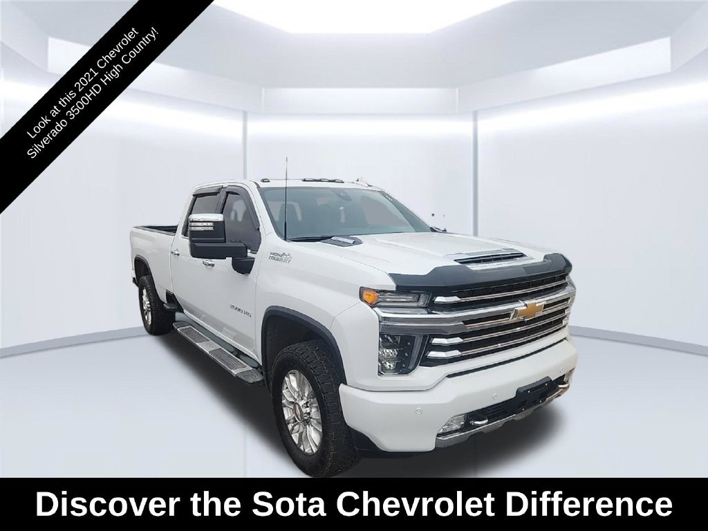 Used 2021 Chevrolet Silverado 3500 High Country AWD/4WD 360° Tour