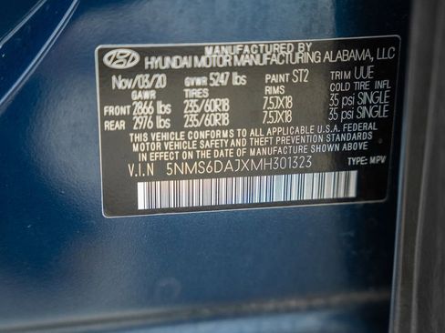 Used 2021 Hyundai Santa Fe SEL w/ Convenience Package AWD/4WD image 40