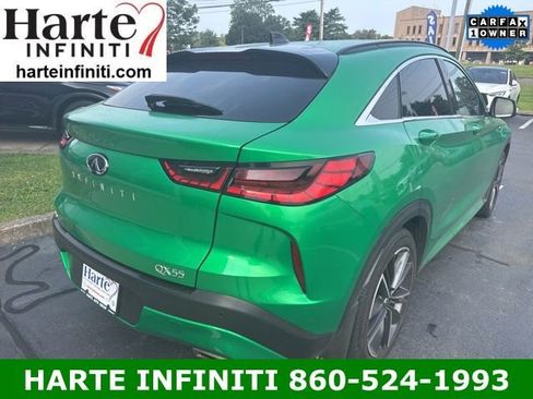 Certified 2022 INFINITI QX55 Luxe w/ Cargo Package image 3
