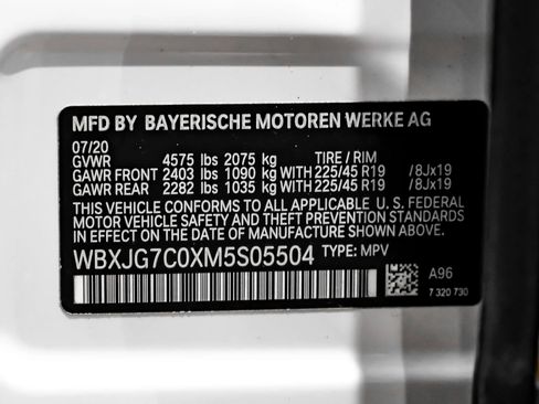 Used 2021 BMW X1 sDrive28i w/ Convenience Package image 61