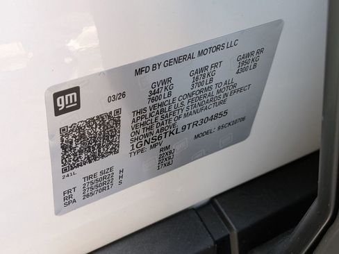 New 2026 Chevrolet Tahoe High Country AWD/4WD image 32