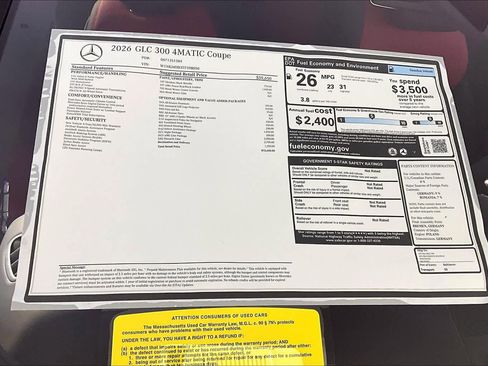New 2026 Mercedes-Benz GLC 300 4MATIC image 18