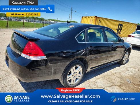 Used 2012 Chevrolet Impala LT w/ LT Sunroof Package FWD image 4