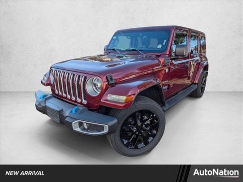 Used 2022 Jeep Wrangler Unlimited Sahara w/ Cold Weather Group image 1