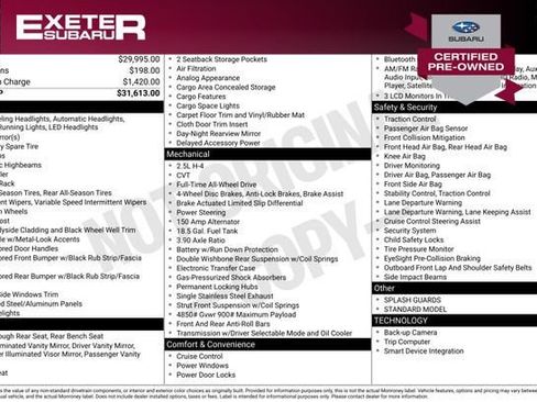 Certified 2025 Subaru Outback image 2