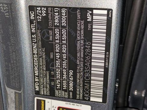 Certified 2025 Mercedes-Benz EQE 350+ 4MATIC SUV image 28