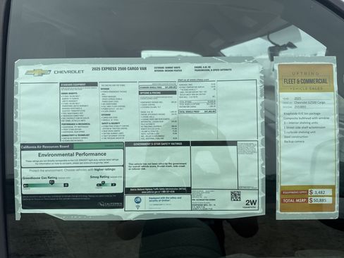 New 2025 Chevrolet Express 2500 w/ Driver Convenience Package image 13