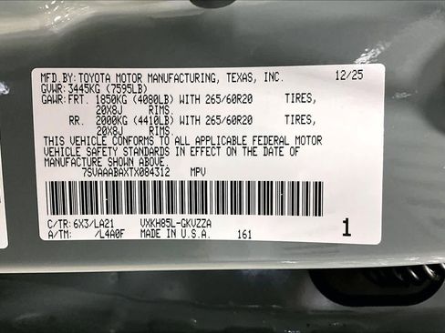 Certified 2026 Toyota Sequoia Platinum image 34