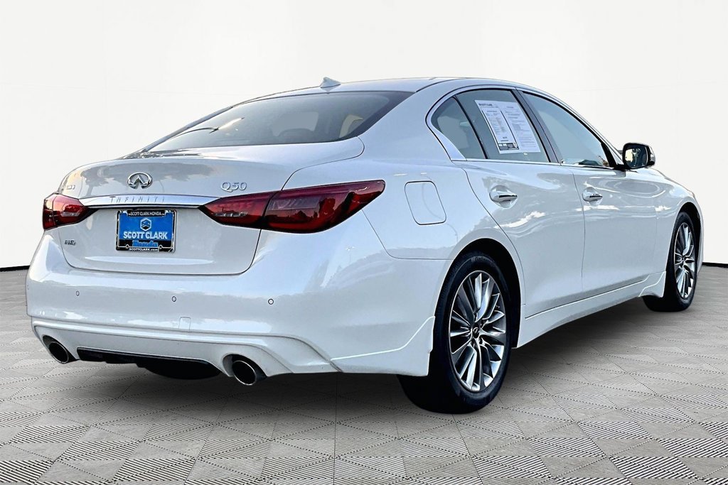 Used 2023 INFINITI Q50 Luxe w/ Cargo Package AWD/4WD image 6