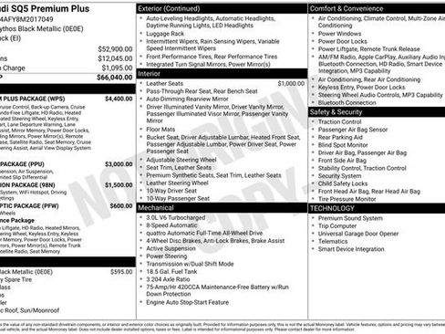 Used 2021 Audi SQ5 Premium Plus w/ Premium Plus Package image 18