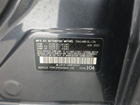 Used 2024 Mitsubishi Mirage G4 ES image 38