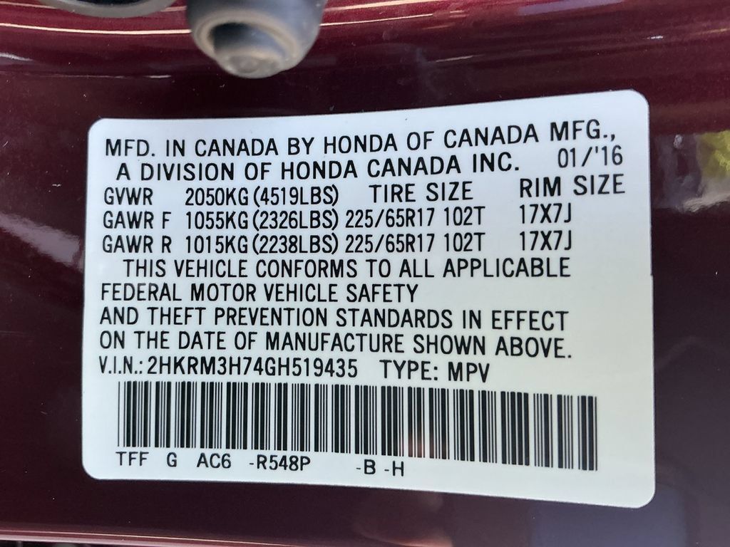 Used 2016 Honda CR-V EX-L image 30
