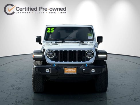 Certified 2025 Jeep Wrangler Unlimited Rubicon 4xe w/ Convenience Group AWD/4WD image 9