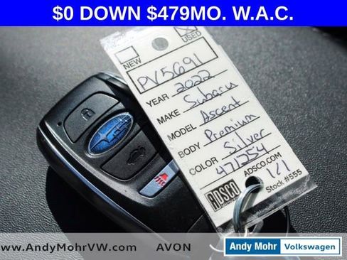 Used 2022 Subaru Ascent Premium w/ Convenience Package image 33