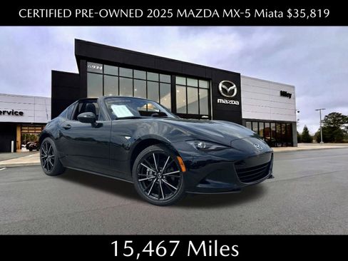 Certified 2025 MAZDA MX-5 Miata RF Grand Touring RWD image 1