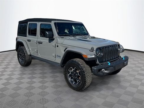 Used 2023 Jeep Wrangler Unlimited Rubicon 4xe w/ Steel Bumper Group image 4