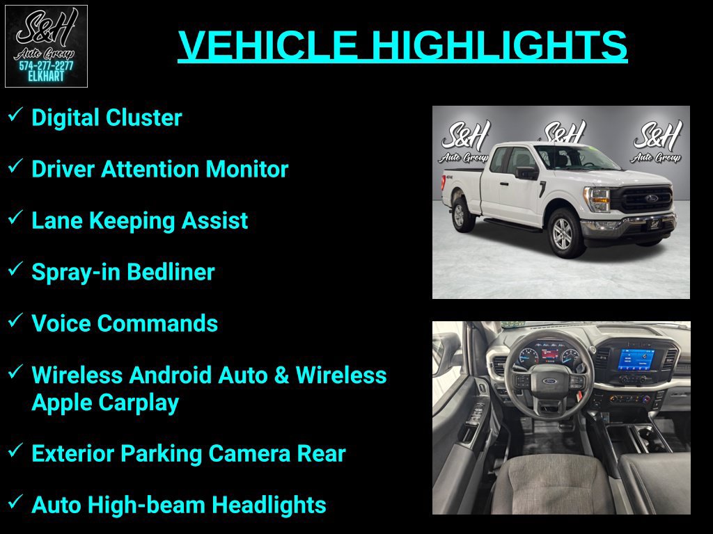 Used 2022 Ford F150 XL w/ Equipment Group 101A High AWD/4WD image 3