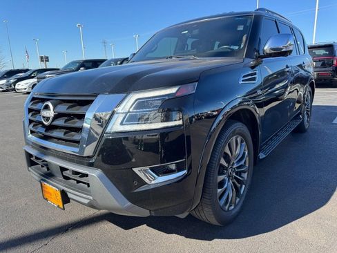 Used 2021 Nissan Armada Platinum w/ Captain's Chairs Package image 7